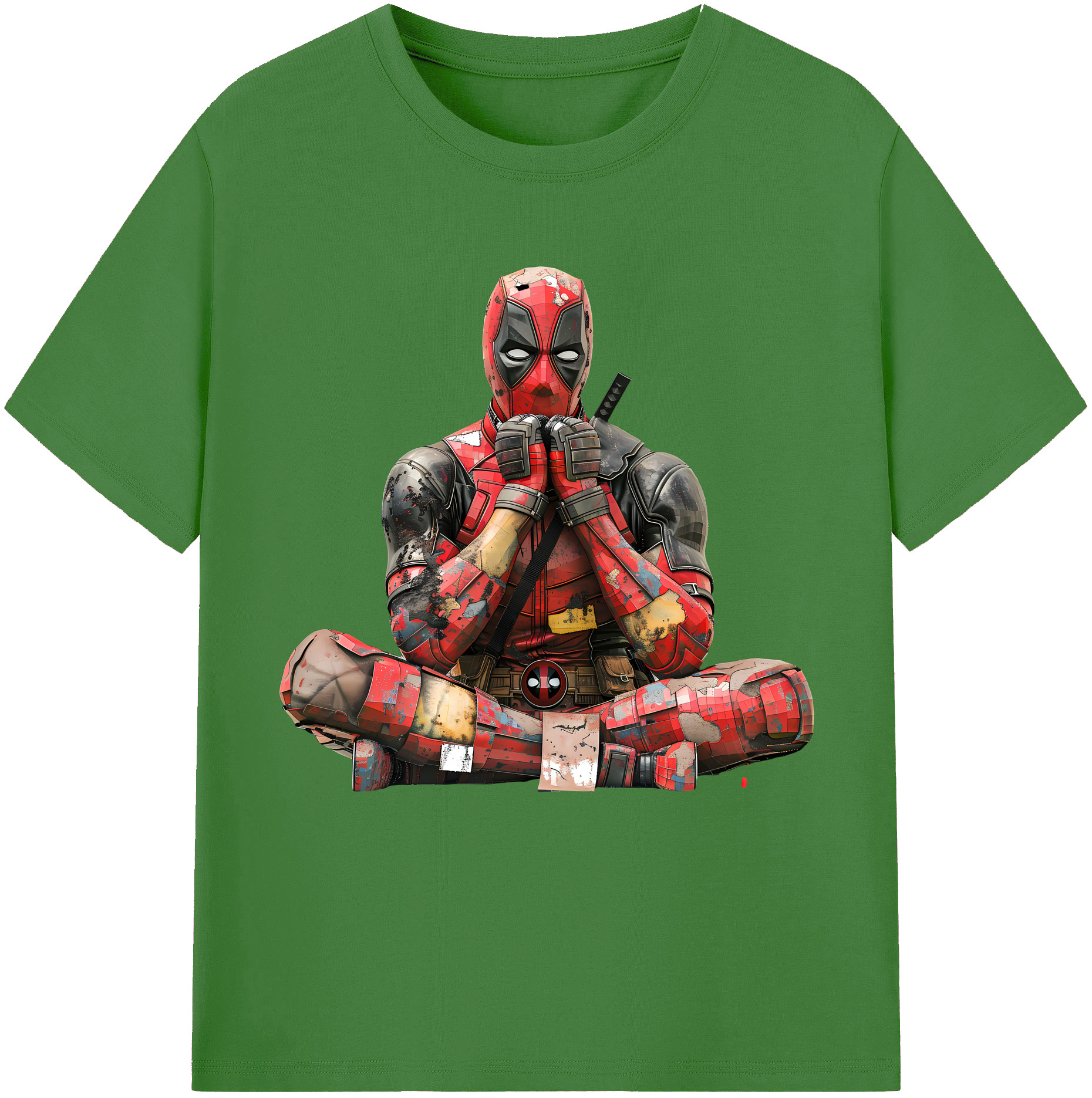 （画像用） Deadpool デッドプール レディースカジュアルプリントTシャツ（綿100％）